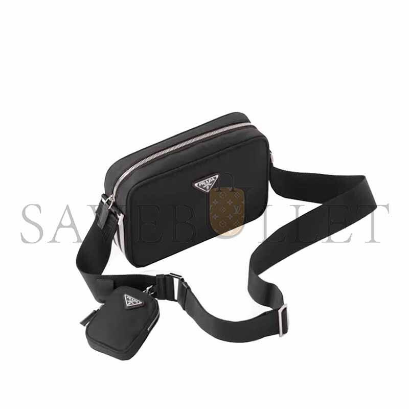Pra*a ad1d*s re-nylon shoulder bag 2vh142 (25*19*7cm)